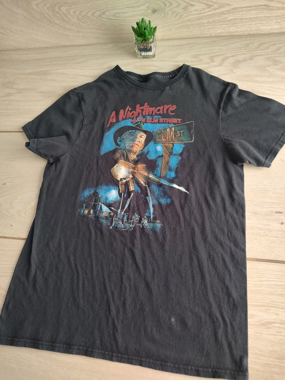 Black 'A Nightmare on Elm Street' Graphic Tee